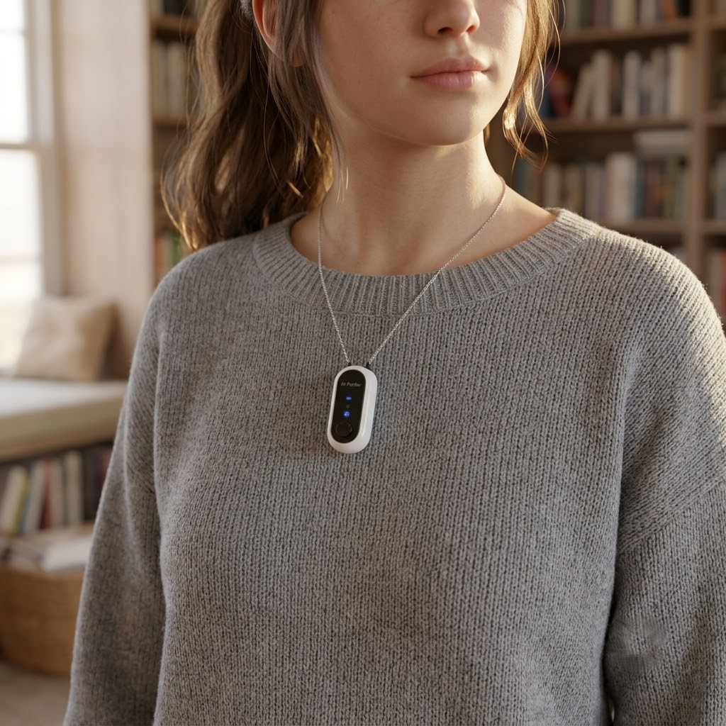 Wearable Negative Ion Air Purifier – Hanging Neck Personal Air Cleaner
