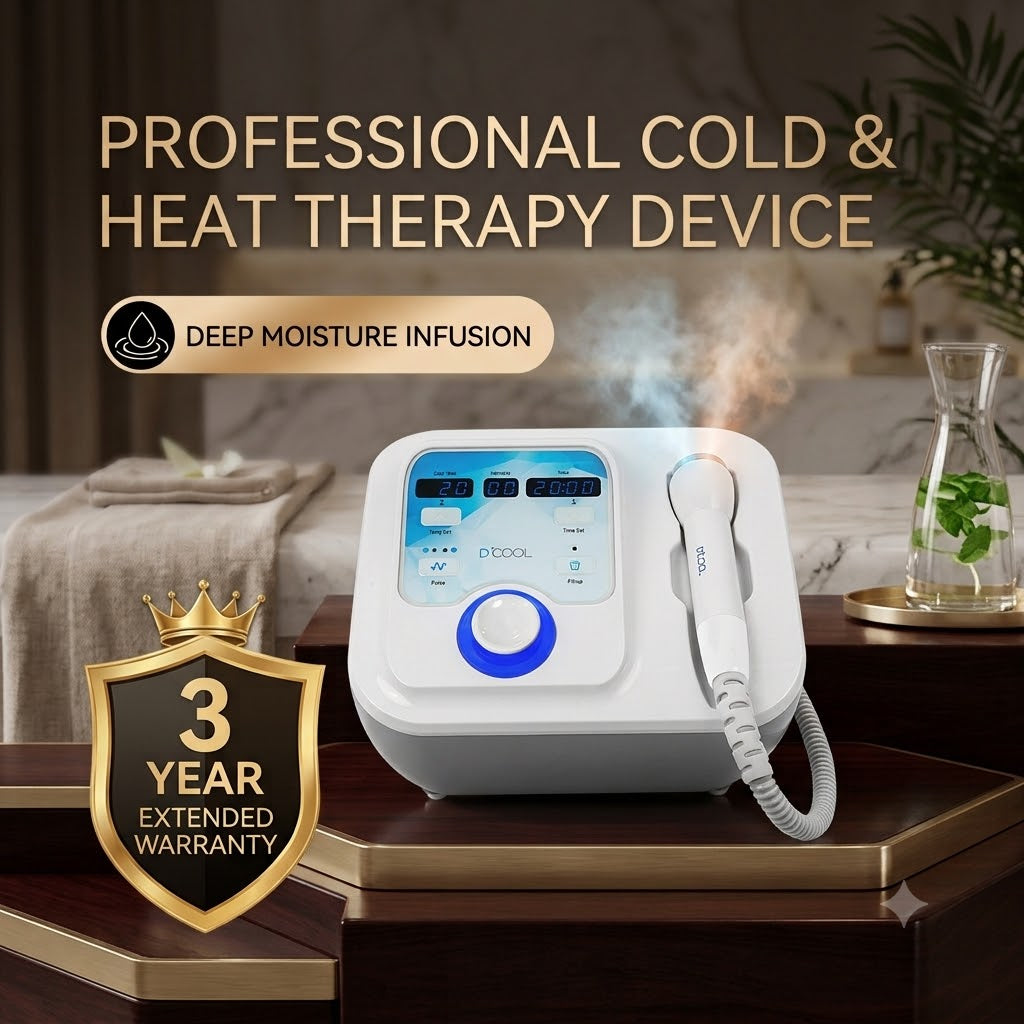 DCOOL HydraFacial Companion: Advanced Cryo-Thermal Face Lifting Device