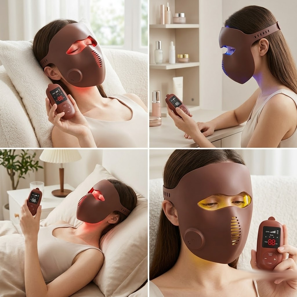 MT Advanced 3-Gear LED Photon Therapy Mask | Anti-Wrinkle, Acne Removal & Skin Brightening Device