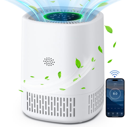 PJ07 Smart WiFi Air Purifier - Negative Ion, Removes Formaldehyde, PM2.5 & Odors | APP Control