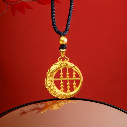 Best-selling Vietnamese sand gold lucky bag, wealth flower pendant, collarbone chain, heart rose necklace, copper gold-plated clover necklace
