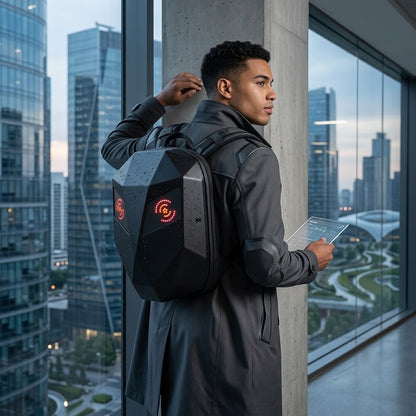 Smart LED Mecha Backpack - App Controlled
