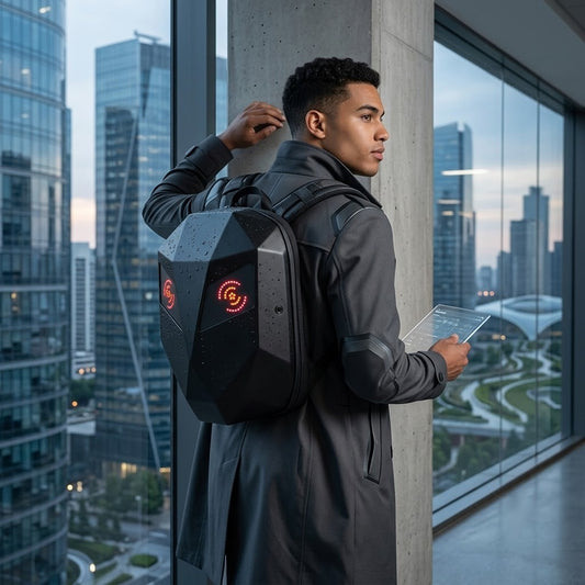 Smart LED Mecha Backpack - App Controlled