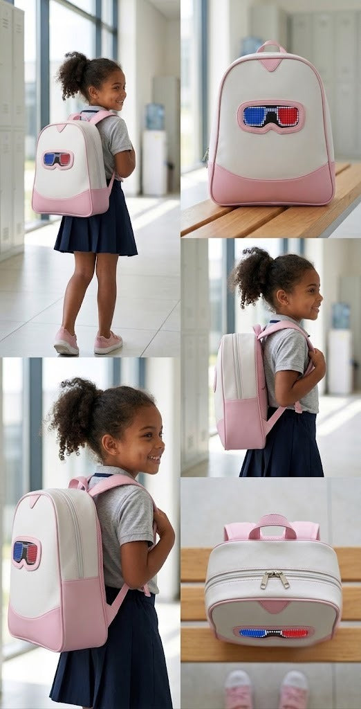 Smart LED Backpack with App-Controlled Display – Customizable Casual School & Tech Bag, Water-Repellent