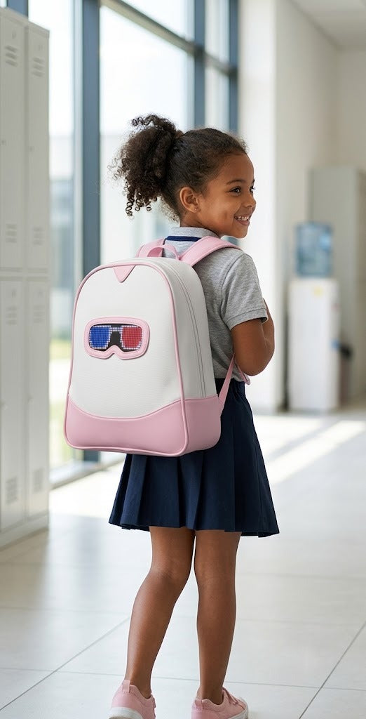 Smart LED Backpack with App-Controlled Display – Customizable Casual School & Tech Bag, Water-Repellent