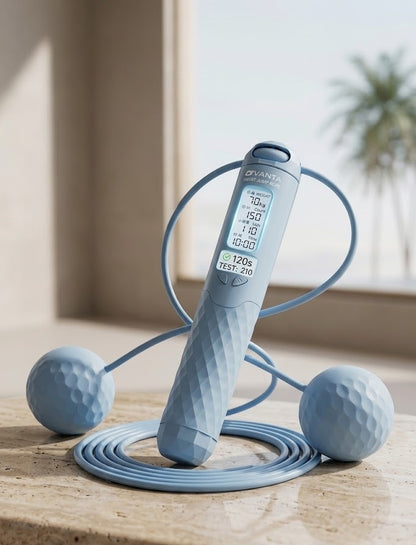 Ovanda Cordless Weighted Smart Jump Rope with Intelligent Counting